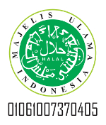 Logo Halal Cuka Makan Dixi